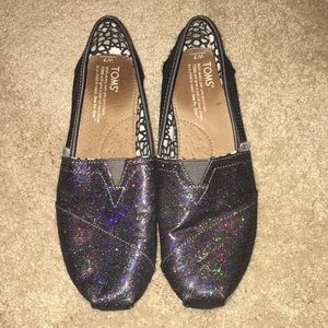 Rainbow Glitter TOMS